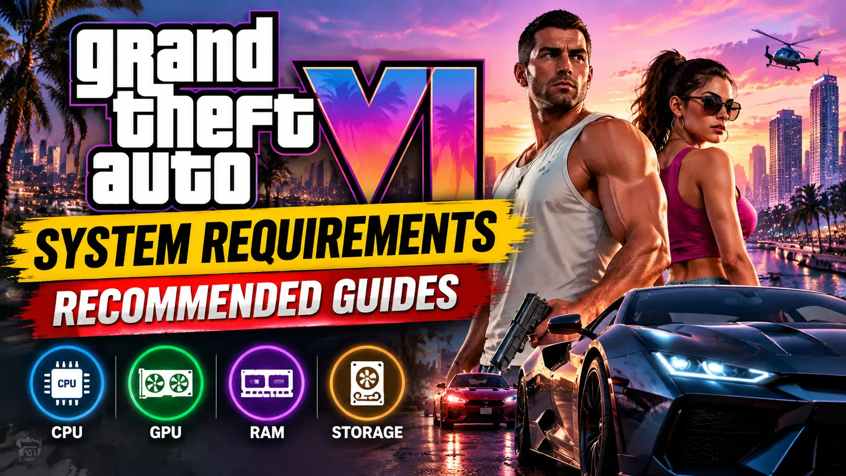 GTA 6 System Requirements Recommended Guides