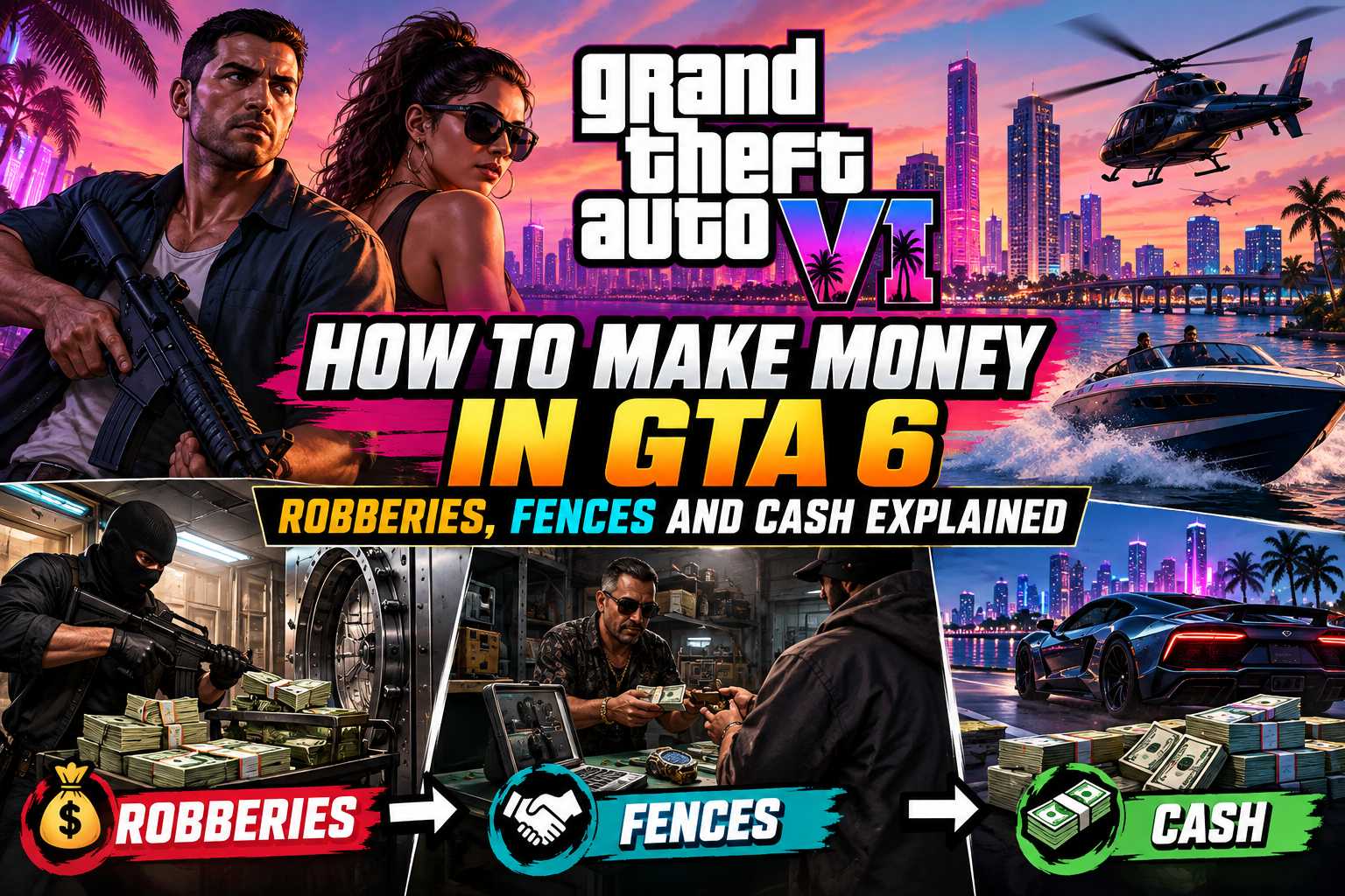 How to Make Money in GTA 6: Robberies