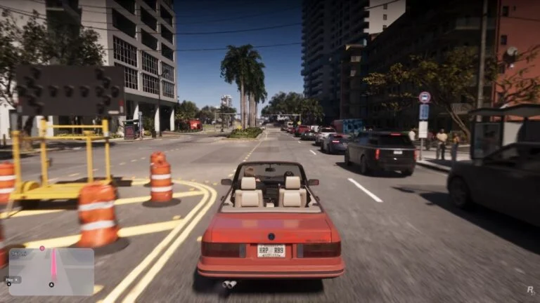 GTA 6 Traffic and Road Driving
